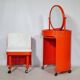 Vanity Table in Plastic by Studio Kastilia for Fanini Fain S.P.A., 1970s
