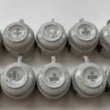 Vintage Bavaria coffee service – porcelain – blue flowers – 24 pieces – 70s