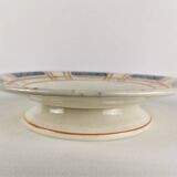 3 plats de service Longwy Carmen jaune