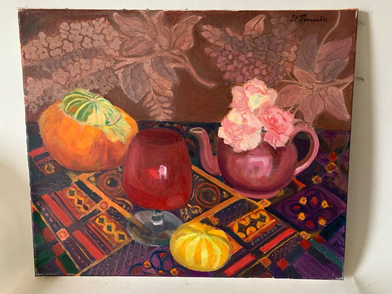 Old painting of gourds