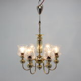 Mid-century Chandelier by  Kamenický Šenov, 1950‘s.