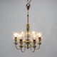 Mid-century Chandelier by  Kamenický Šenov, 1950‘s.