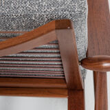 Midcentury Danish Spade Chair in teak by Finn Juhl for France & Søn 1960s