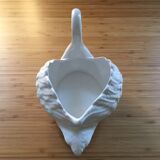 Ceramic swan empty pocket