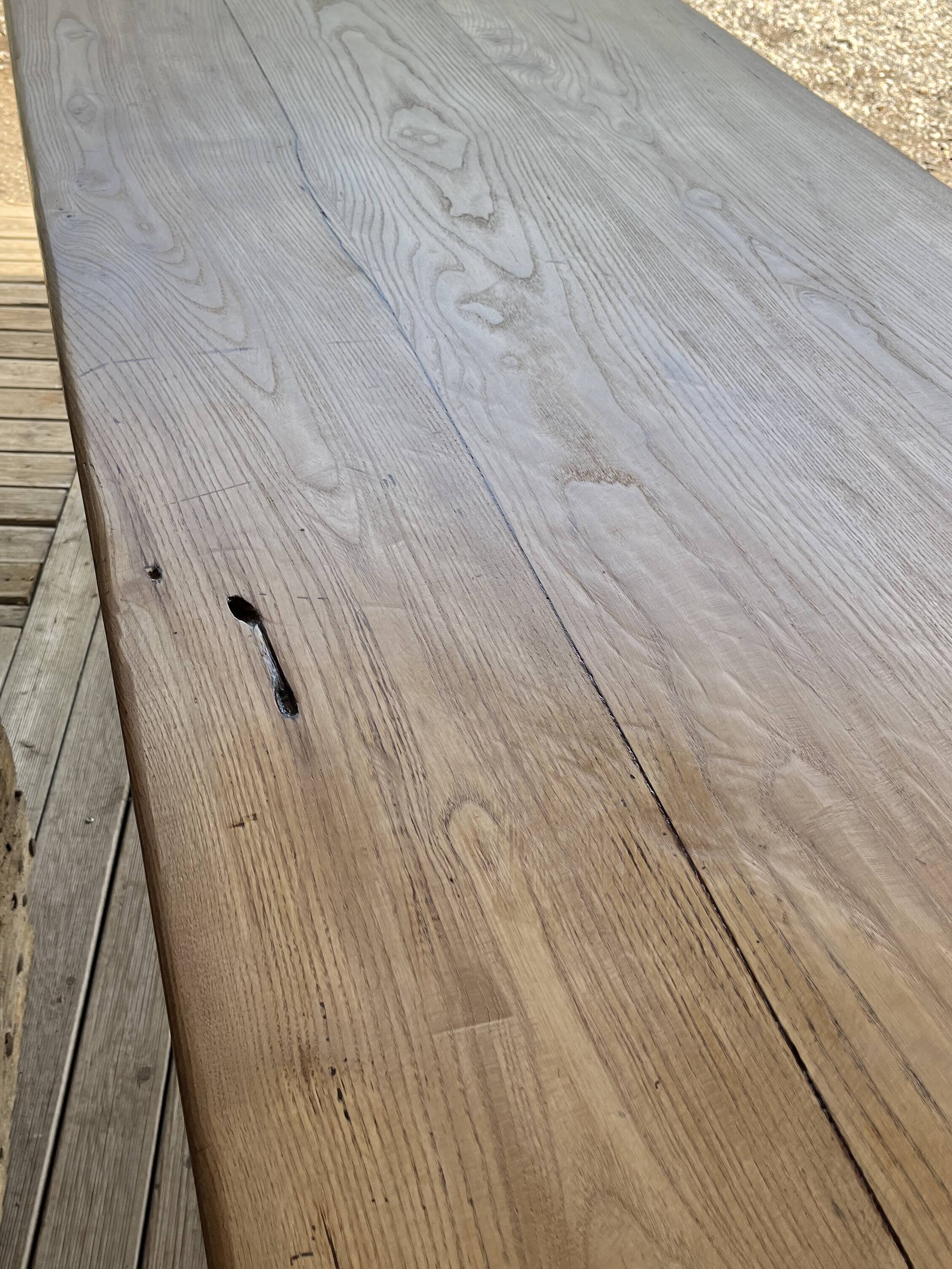 Old farmhouse table