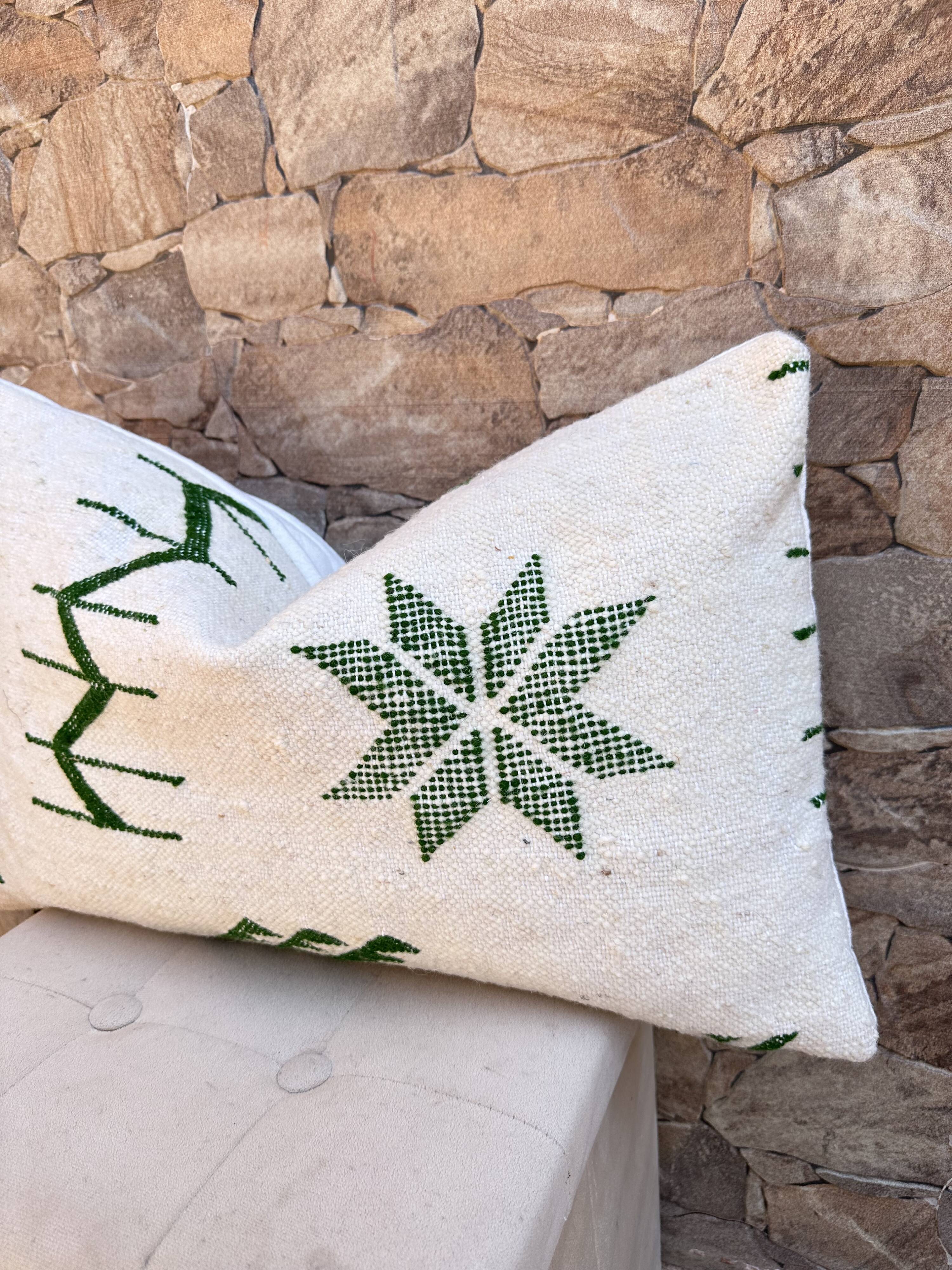 Coussin de sol marocain, coussins décoratifs, ottoman marocain vintage