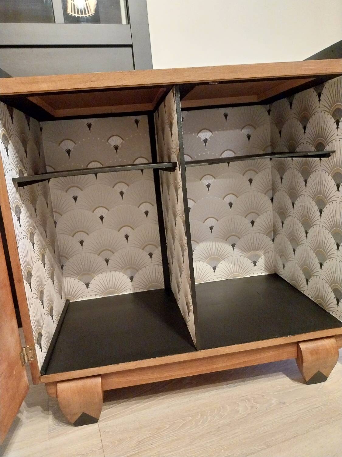 Art Deco bar cabinet