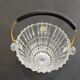 Vintage cut glass ice bucket – Berglas Austria – 1970s