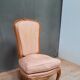 Louis xv style upholstered low chair