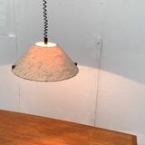 Wood and wool suspension from the mid-century, 1960s.