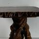 Biomorphic brutalist organic side table, Dutch 1960s