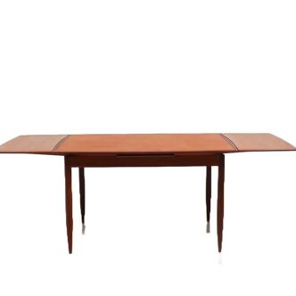 Table à manger extensible en teck par Wiesner & Hager, Autriche