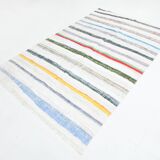 5x8 Mid Century Modern Vintage Kilim Rug, 149x238Cm