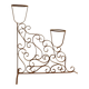 Porte-plantes ancien en fer forgé