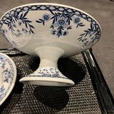 Assiette et plat compotier Luneville