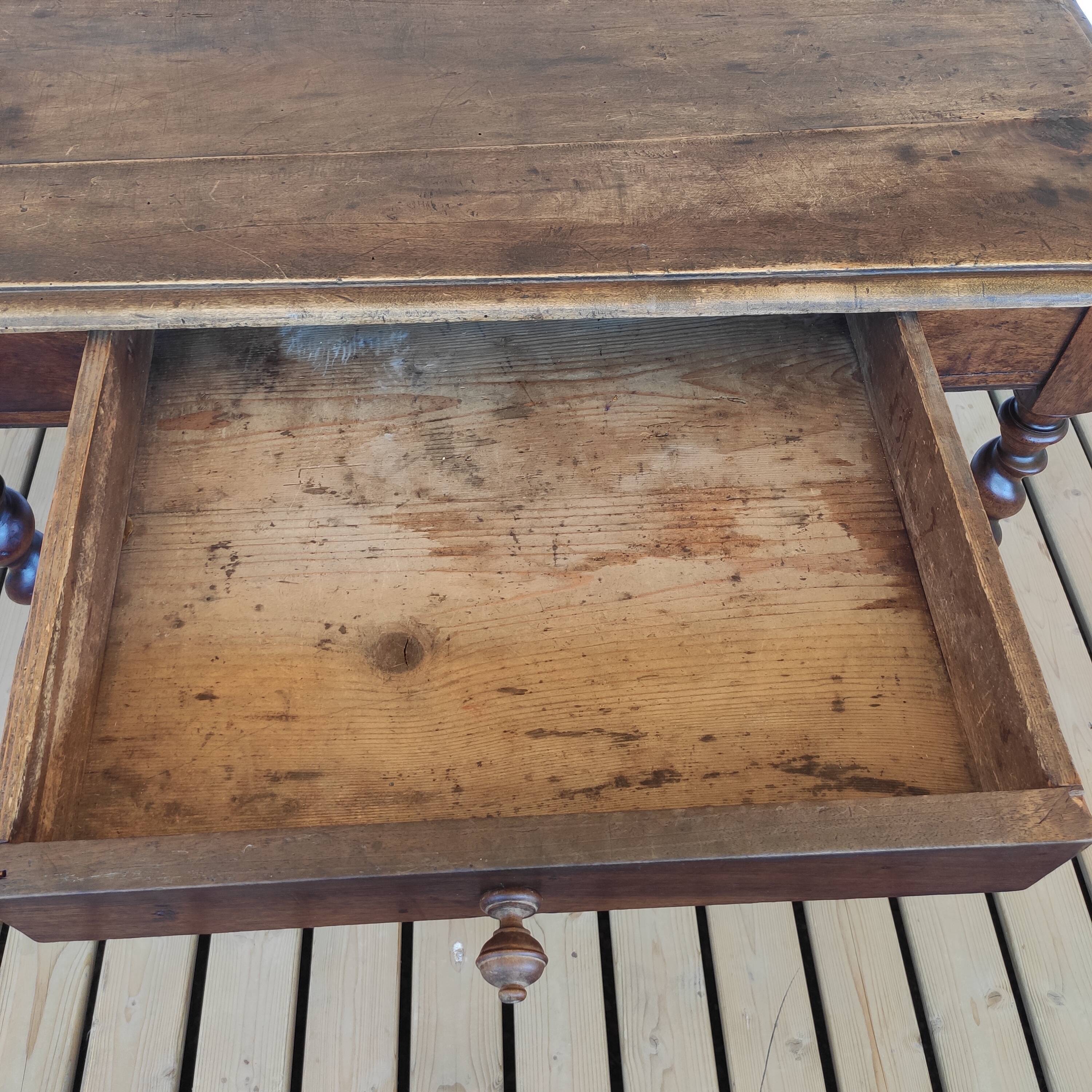 Old office table Louis XIII style