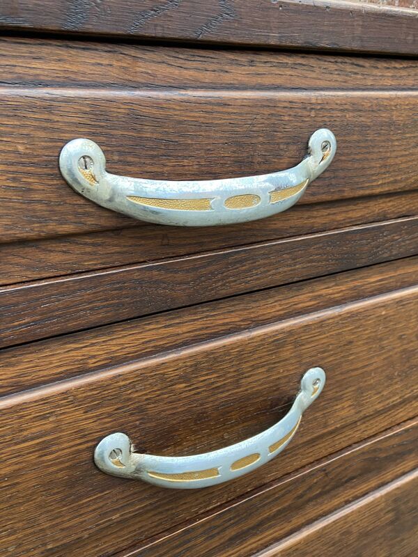 Commode Coiffeuse Art Déco Parisienne Mid-century vintage 1950