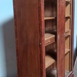 Louis XVI library in cedar burl