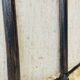 Vintage Floor Lamp Turned Wood, Bamboo Rattan Circa 1950s