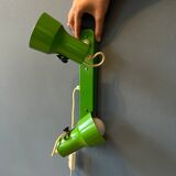 Vintage wall lamp space age green