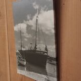 Photo of a boat in Roscoff, 1950s