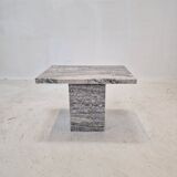 Side table in granite, 1980s