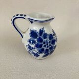 Mini earthenware pitcher from Delf