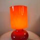 Vintage Ikea Lykta glass lamp