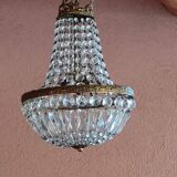 Balloon chandelier with tassels ø 30 cm