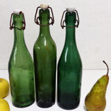 3 old bottles of Dijon breweries
