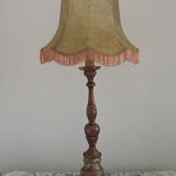 Antique 18th Century Church Altar Candlestick Converted to Table Lamp