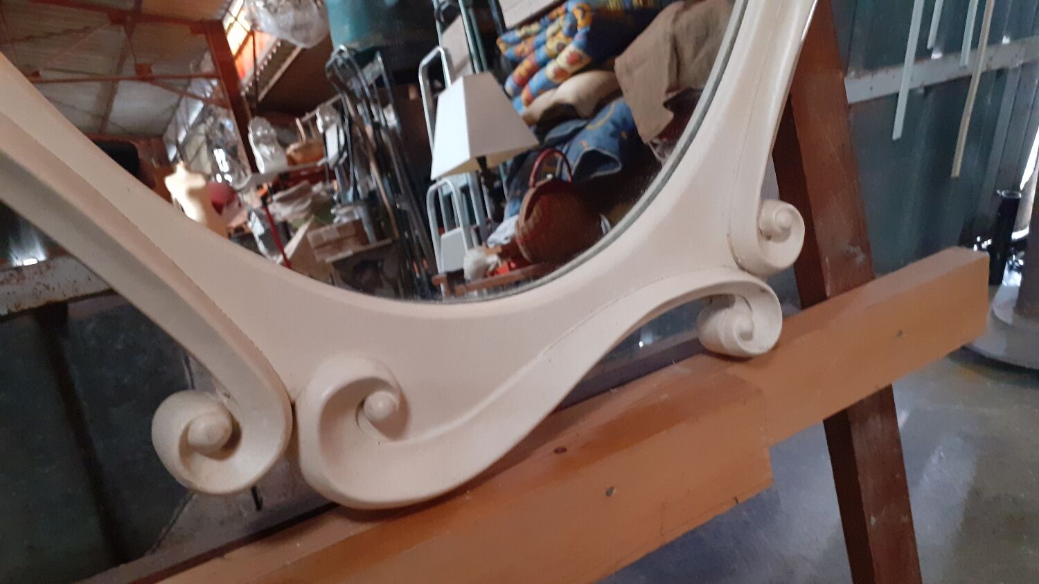 Art Deco mirror 76x60cm