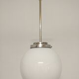 Art Deco hanging lamp in opaline