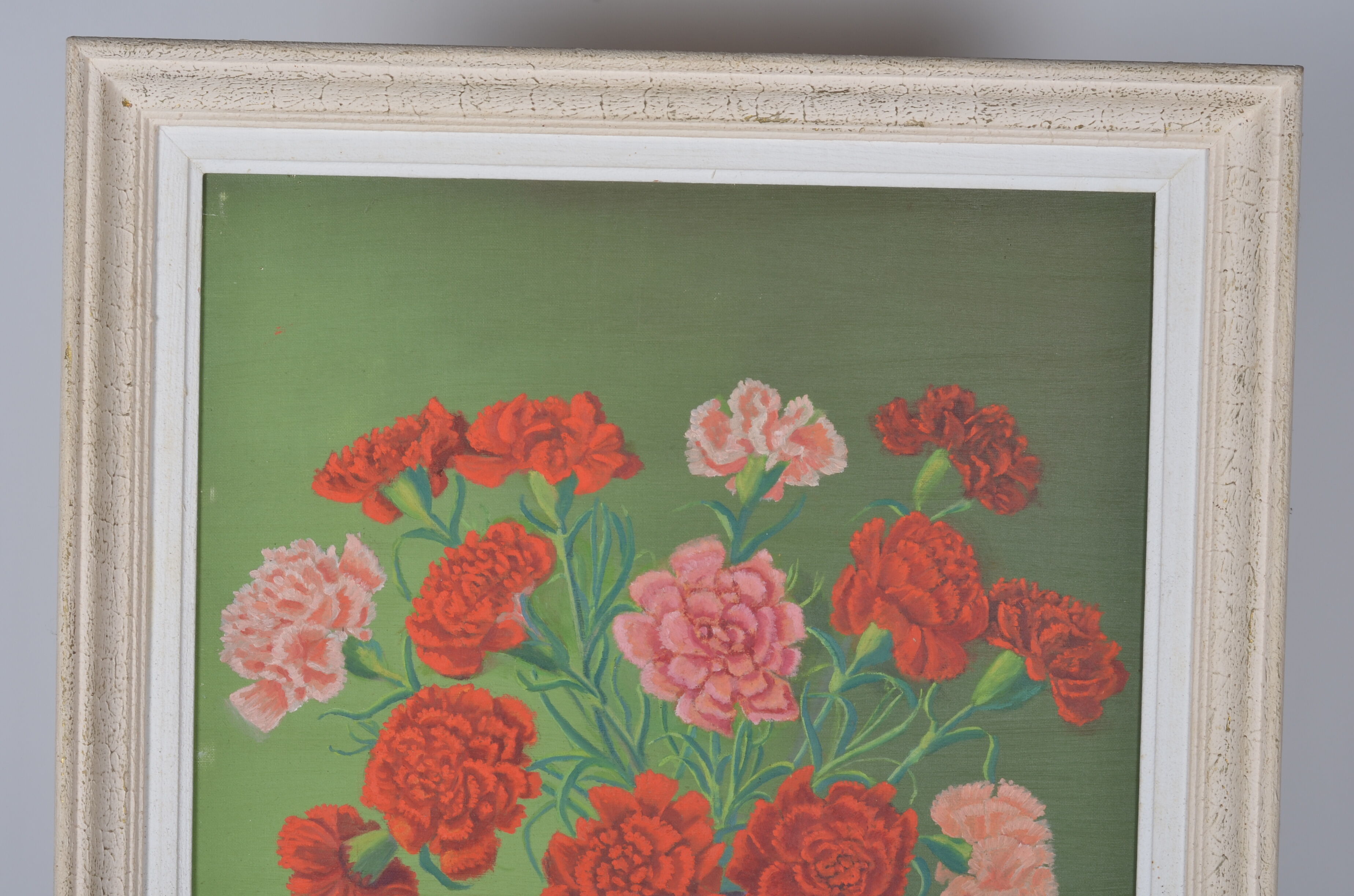 Still life bouquet of carnations