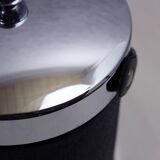 Seau à glace vintage en vinyle et plastique