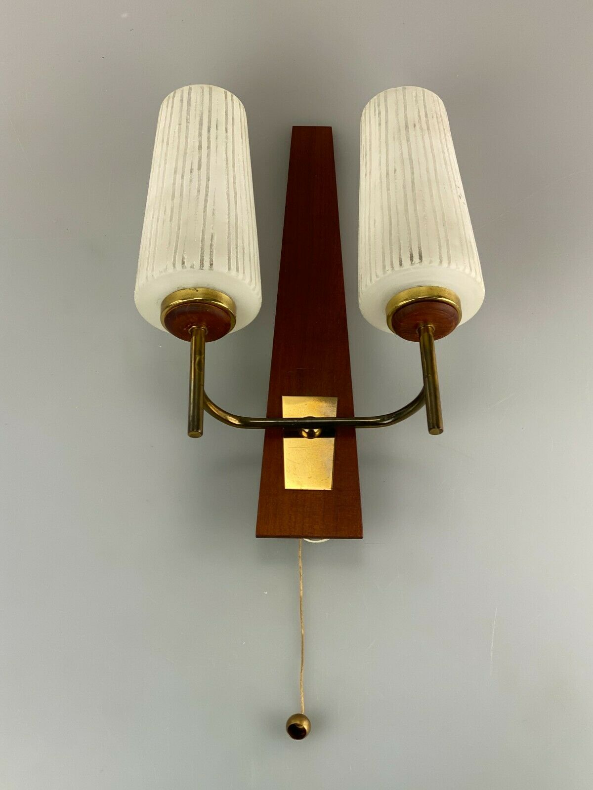 60s 70s wall light wall lamp lamp wall bag lamp teak design 60s 70s