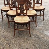 6 mulched chairs empire