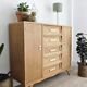Buffet vintage brut et or