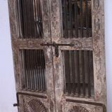 Old teak door