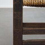 Antique Chair with Rope Seat