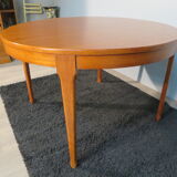Scandinavian teak round table
