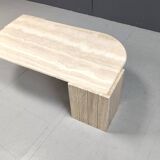 Table basse en travertin, 1970