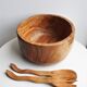 Wooden bowl
