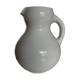XXL white porcelain pitcher vase 19th century