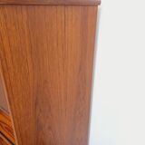 High Scandinavian style vintage teak sideboard from the 60s