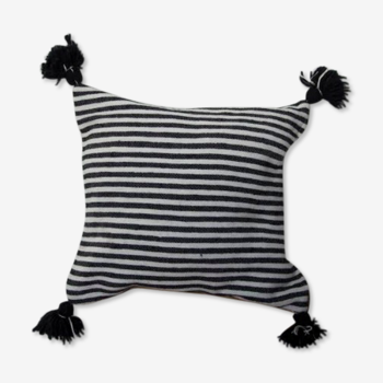 Striped Berber cushion
