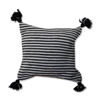 Striped Berber cushion