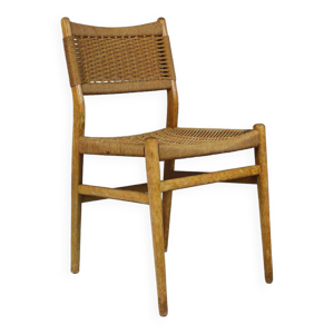 chaise tissée de cordon - 1960