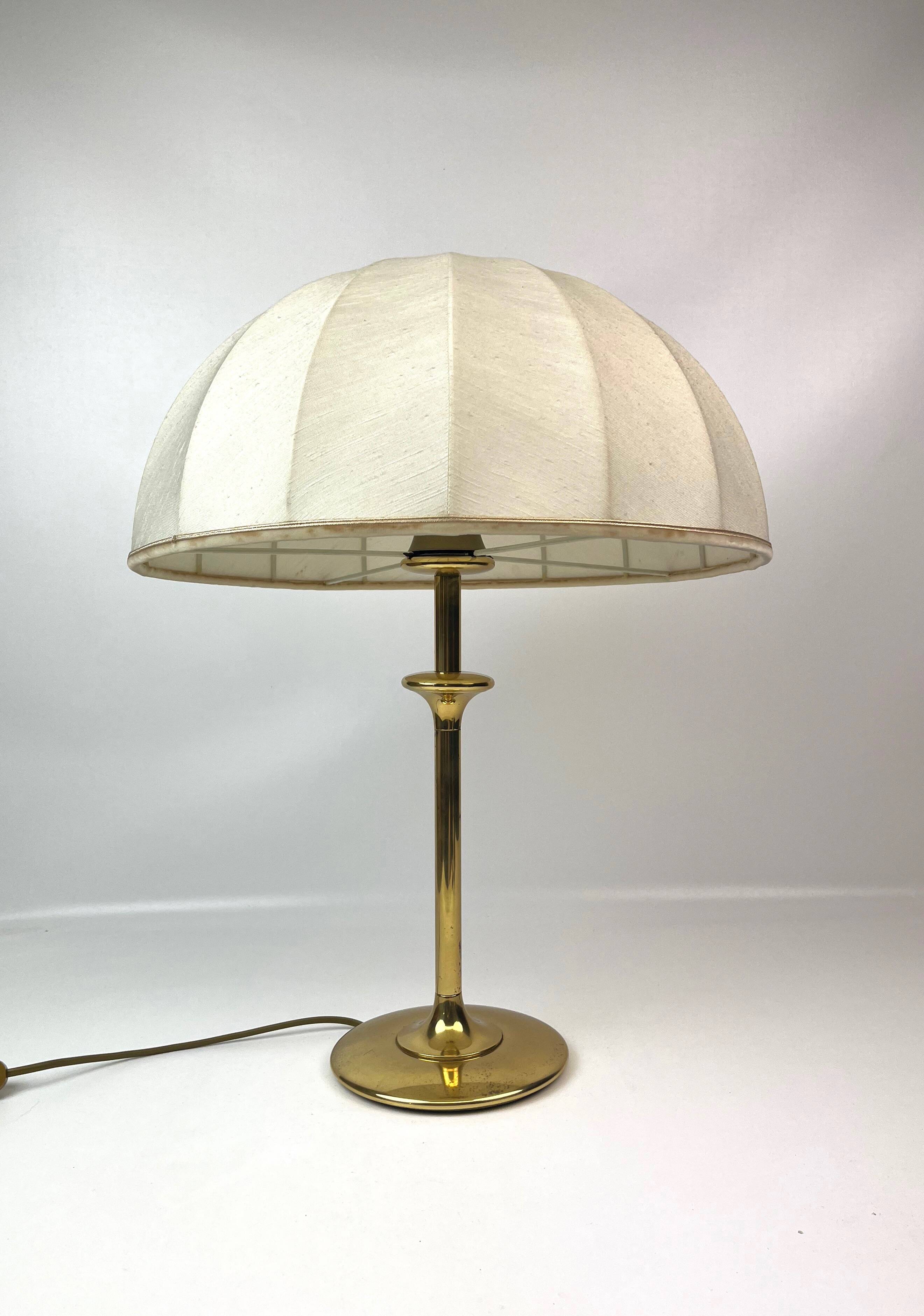 Stunning large Mid Century Mushroom Cocoon Desk Lamp by Hustadt Germany 196