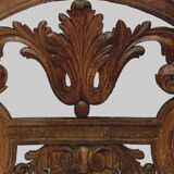 Decorative panel in carved oak wood 19th century